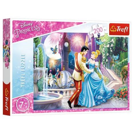 Puzzle Trefl 200el Kopciuszek: Taniec w świetle księżyca